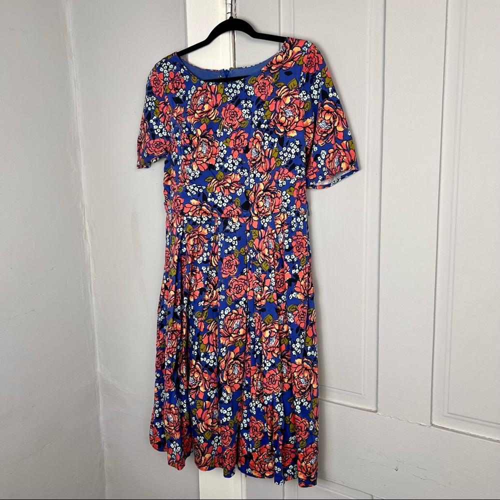 Floral A-Line Dress